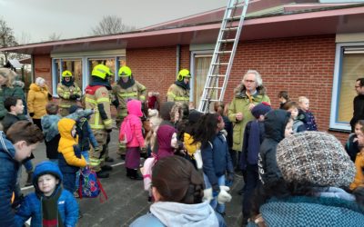 Brandweer op school