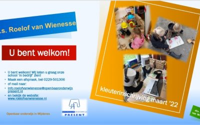 U bent welkom!